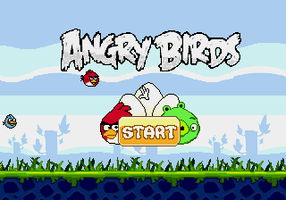 Angry Birds Title Screen